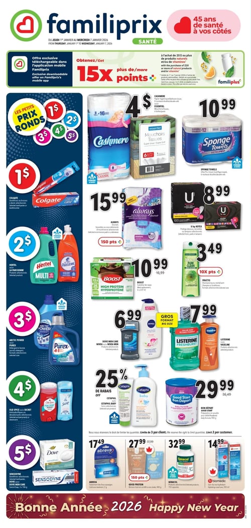 Circulaire Familiprix - Santé - Page 1
