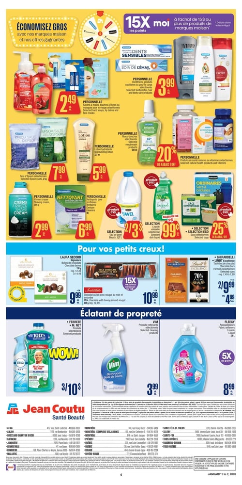 Circulaire Jean Coutu - Santé Beauté - Page 4