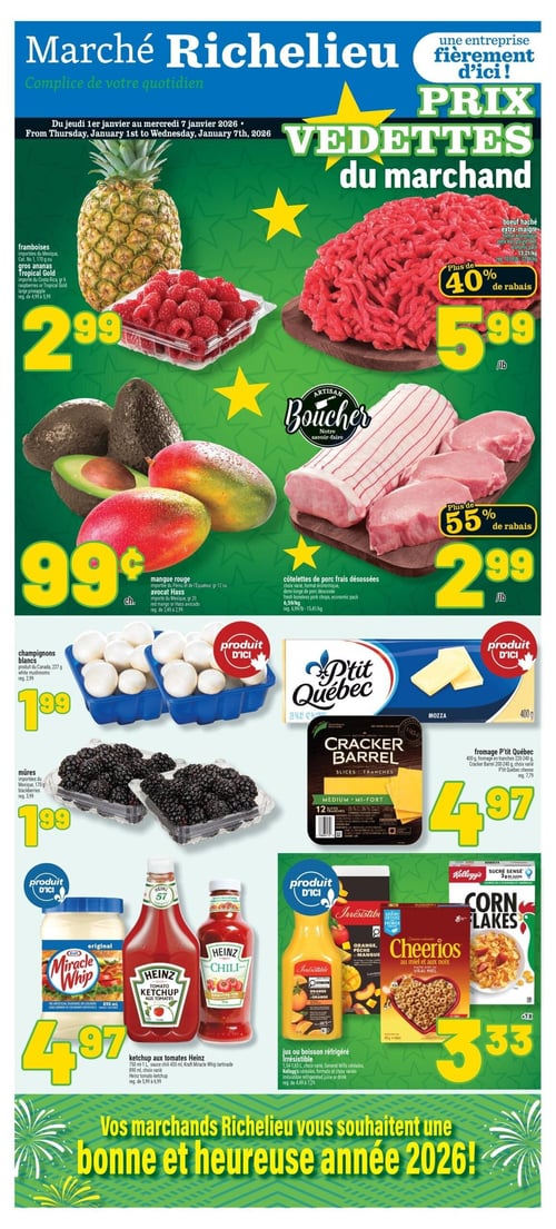 Circulaire Marché Richelieu - Page 1