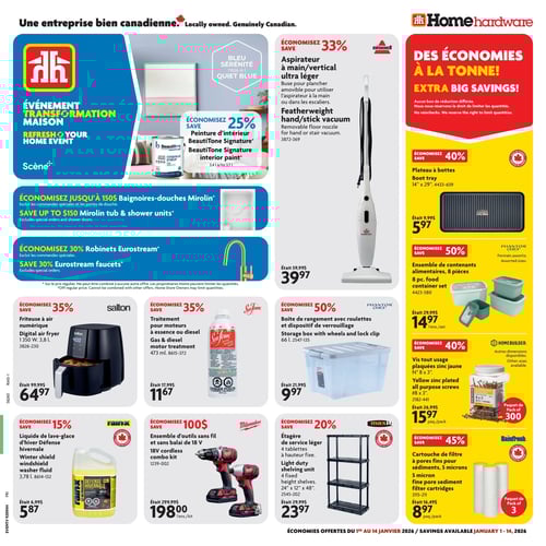 Circulaire Home Hardware - Page 1