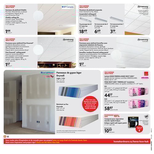 Circulaire Home Hardware - Centre de Rénovation - Page 13