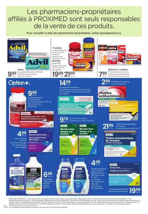 Circulaire Proxim - Proximed - Page 2