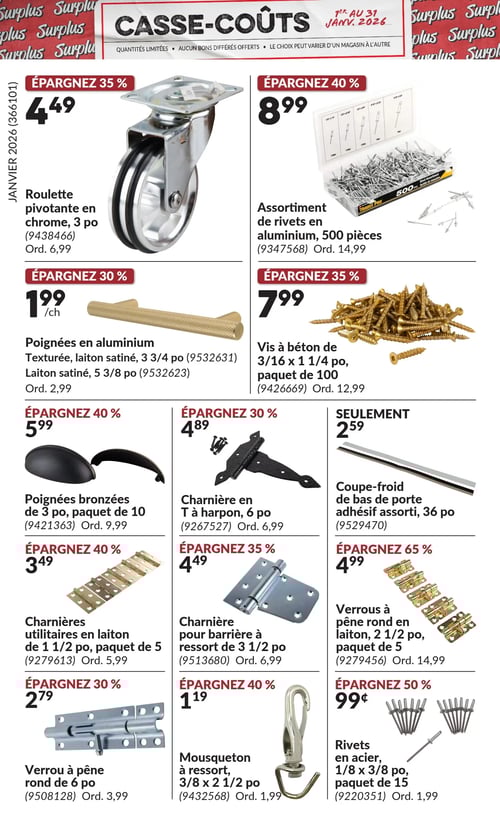 Circulaire Princess Auto - Casse-Coûts - Page 7