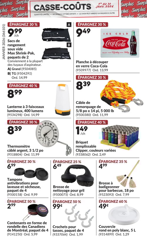 Circulaire Princess Auto - Casse-Coûts - Page 10