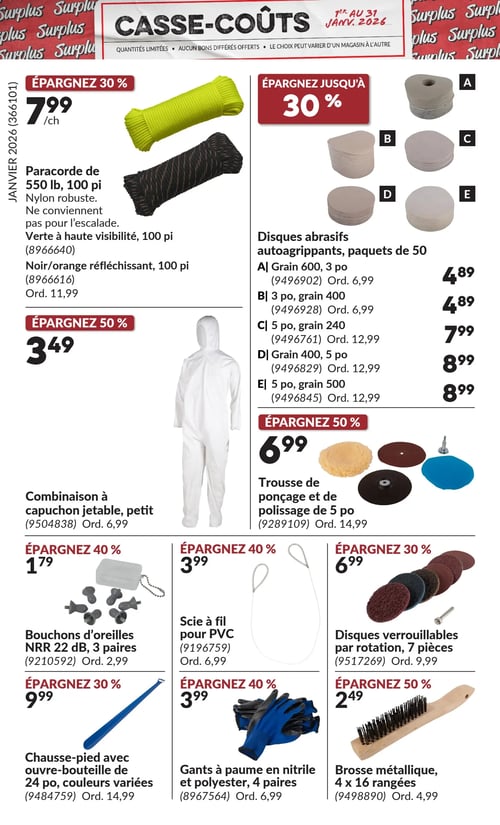 Circulaire Princess Auto - Casse-Coûts - Page 12