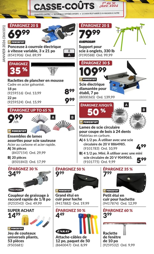 Circulaire Princess Auto - Casse-Coûts - Page 18