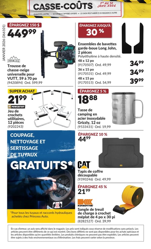 Circulaire Princess Auto - Casse-Coûts - Page 22