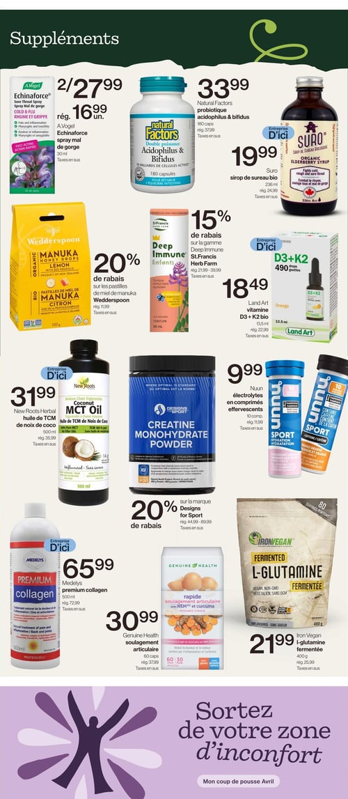 Circulaire Avril - Supermarché Santé - Page 7