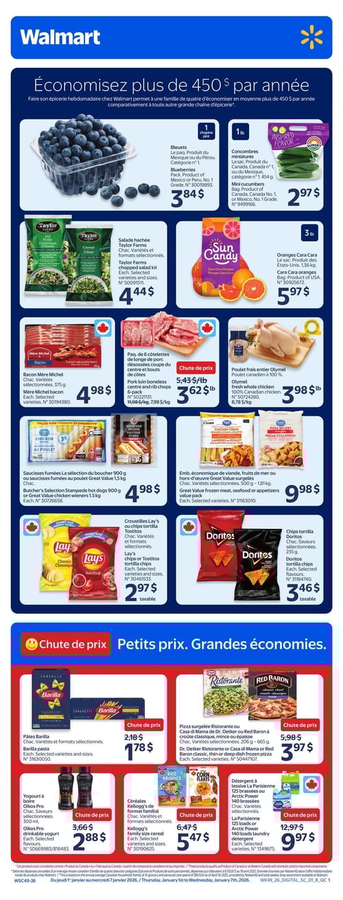 Circulaire Walmart - Page 1