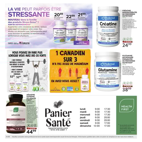 Circulaire Panier Santé - Page 11