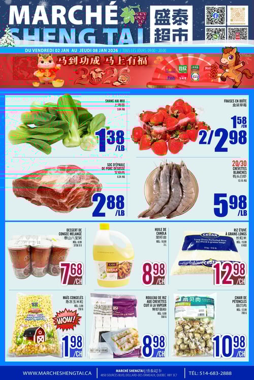 Circulaire Marché Sheng Tai - Page 1