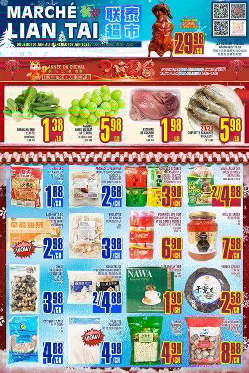 Circulaire Marché LianTai - Page 1