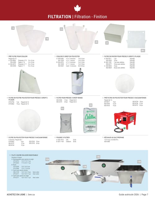 Circulaire BMR - Guide Acéricole Saison 2026 - Page 7
