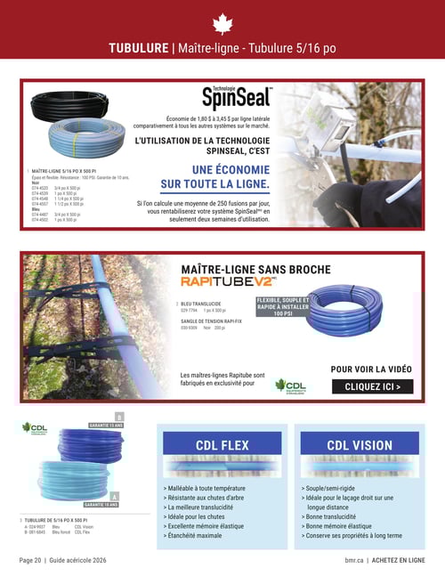 Circulaire BMR - Guide Acéricole Saison 2026 - Page 20