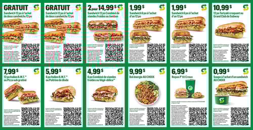 Circulaire Subway - Page 2