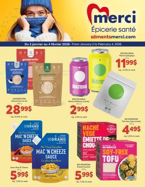 Circulaire Les Aliments Merci Épiceries Santé - Page 1