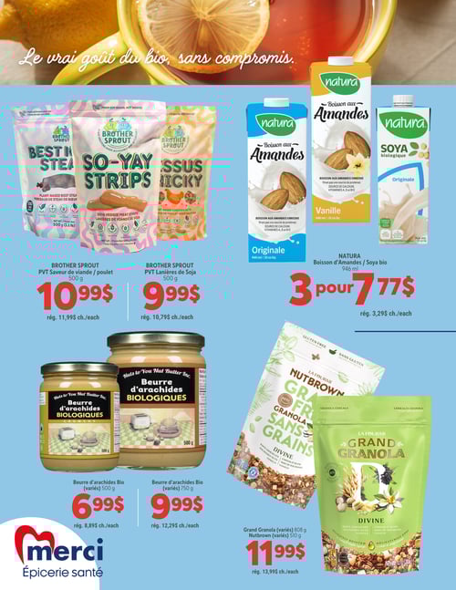 Circulaire Les Aliments Merci Épiceries Santé - Page 2