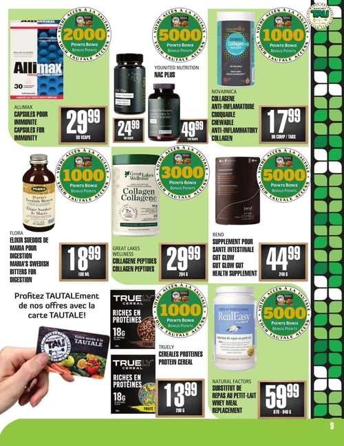 Circulaire TAU Marché d'alimentation Naturelle - Page 9