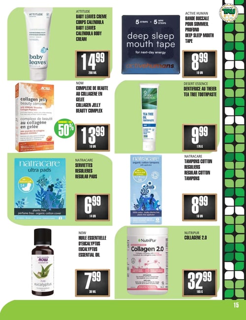 Circulaire TAU Marché d'alimentation Naturelle - Page 15