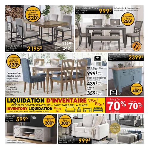 Circulaire Meubles Gilles Émond - Grande Vente de Déstockage - Page 3