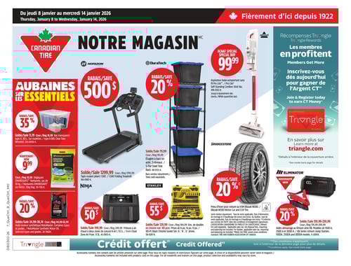 Circulaire Canadian Tire - Page 1