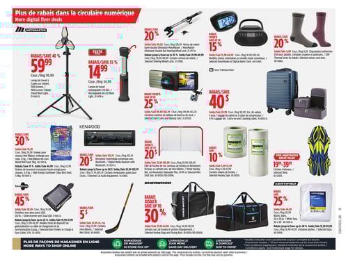 Circulaire Canadian Tire - Page 22