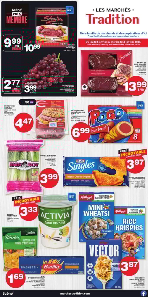 Circulaire Les Marchés Tradition - Page 1