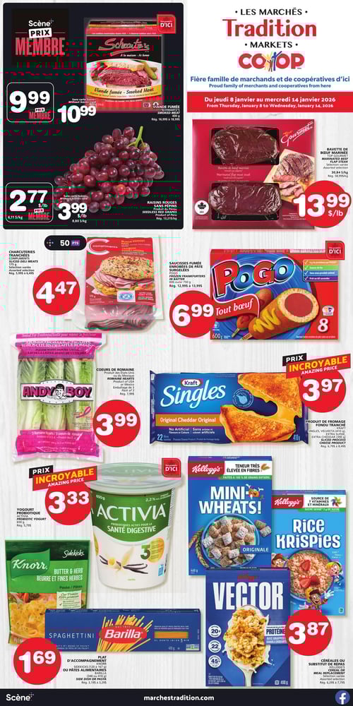 Circulaire Les Marchés Tradition - Nouveau-Brunswick - Page 1