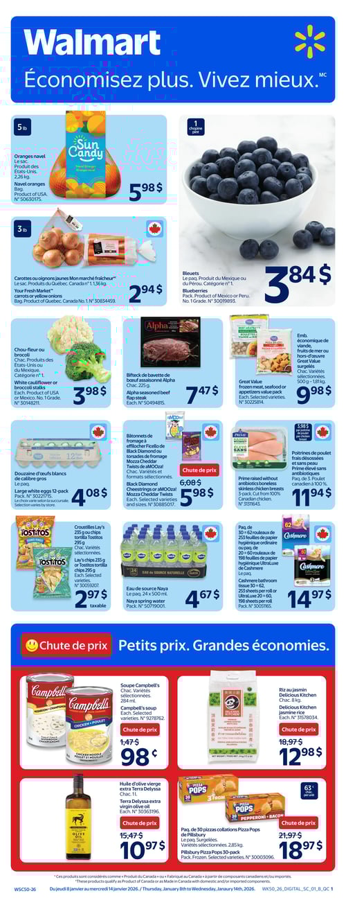 Circulaire Walmart - Page 1