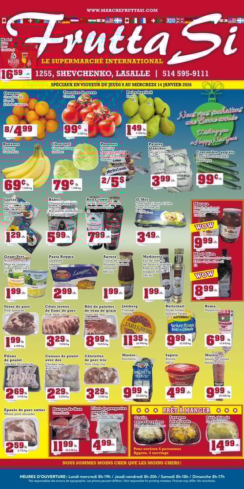 Circulaire Marché Frutta Si - Page 1