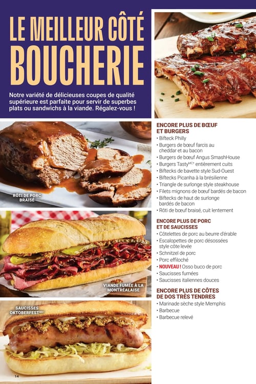 Circulaire Les Aliments M&M - Magazine Hiver/Printemps 2026 - Page 14