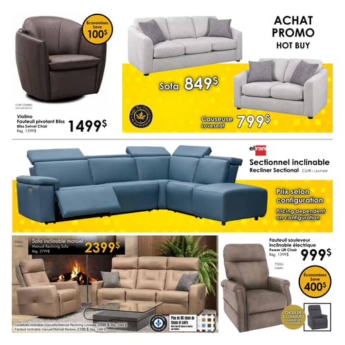 Circulaire ​Meubles Jacob - Grande Vente de déstockage - Page 2